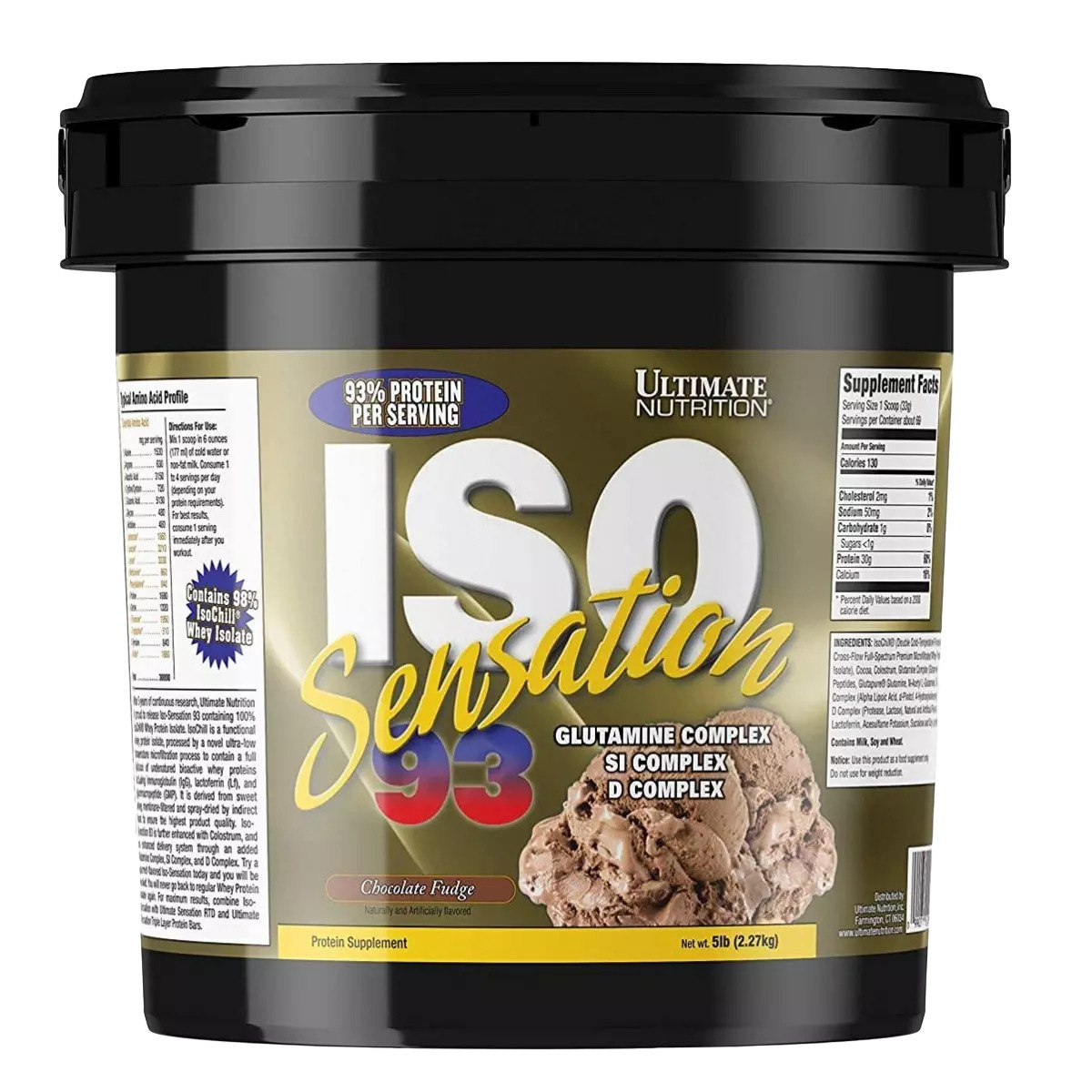 Proteine Ultimate-Nutrition Iso Sensation 93 - Musclegain.Ro